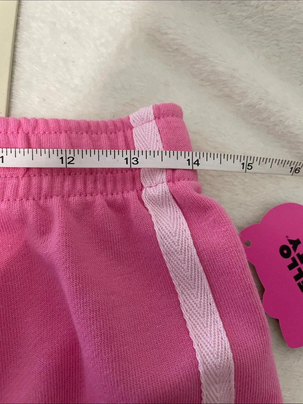 Hello Kitty Pink Raglan Short Sleeve short Set - Light Pink & Hot Pink